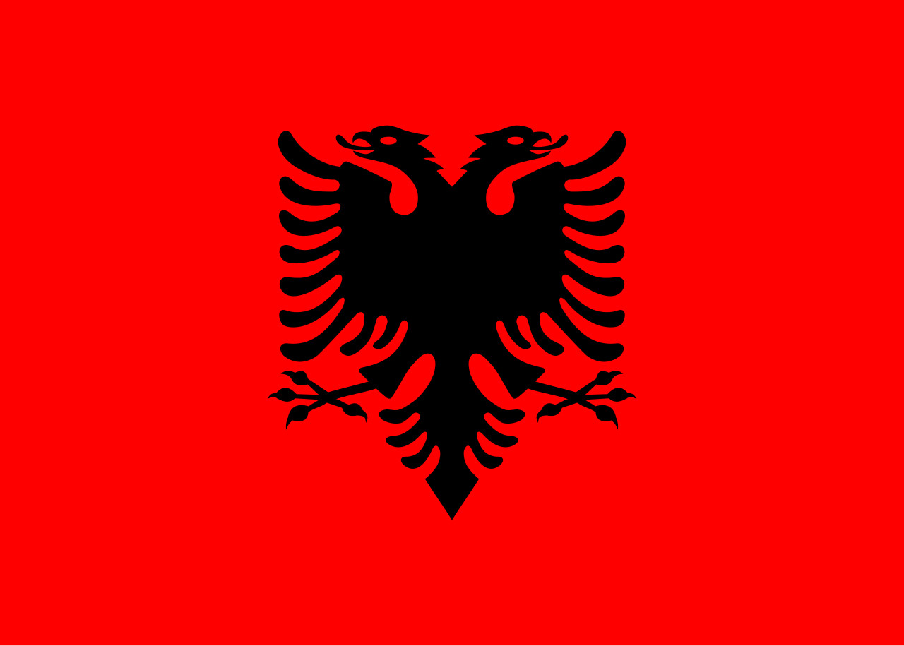 Flag Albania